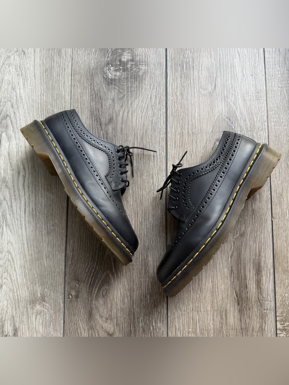 Dr. Martens 3989 YS Black Brogue Oxford Shoes